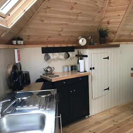 캠프장 Woodmans Huts *